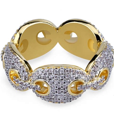 iced out gucci link ring|Gucci link to love jewelry.